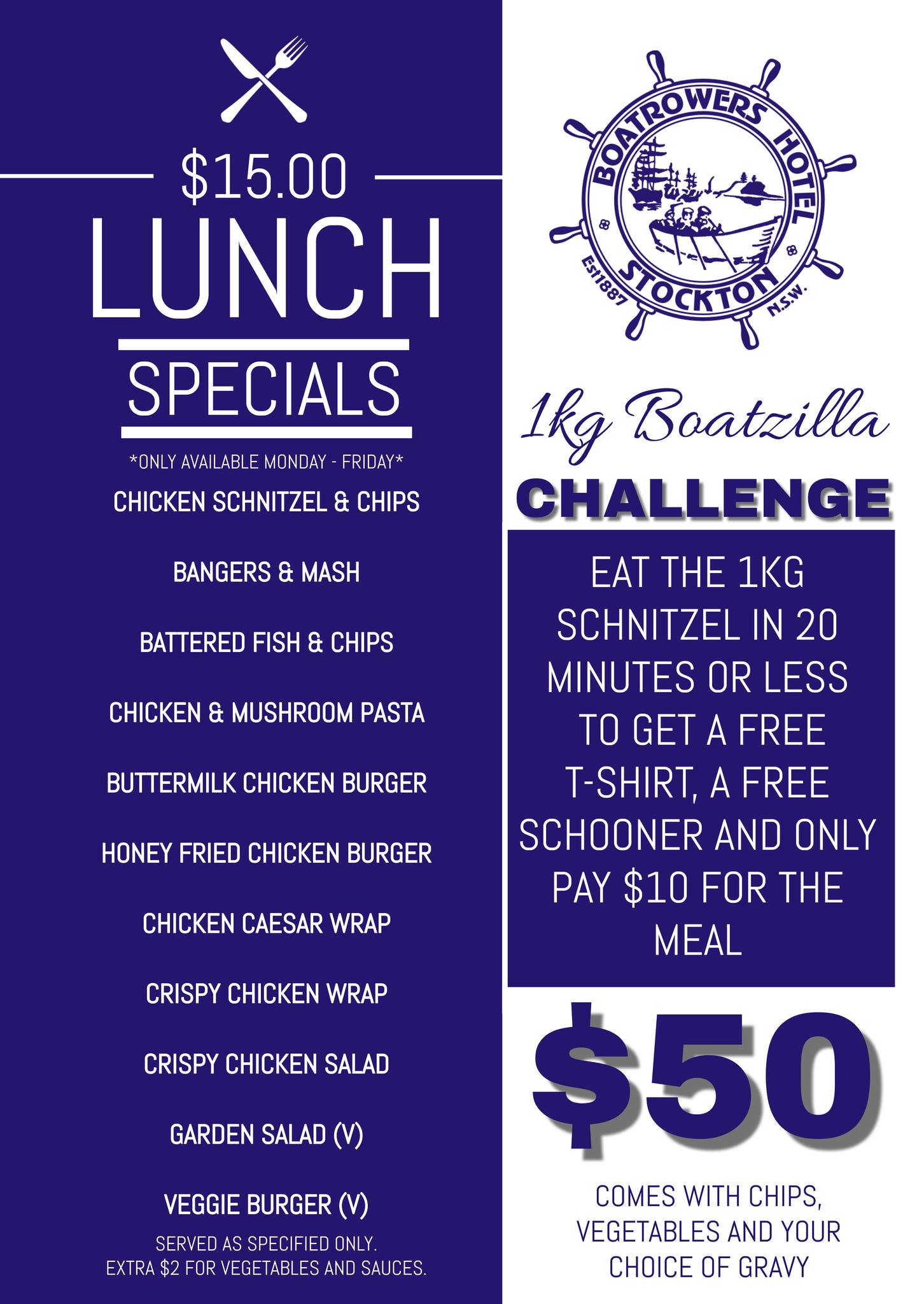 BOATROWERS HOTEL STOCKTON-EAT-DRINK