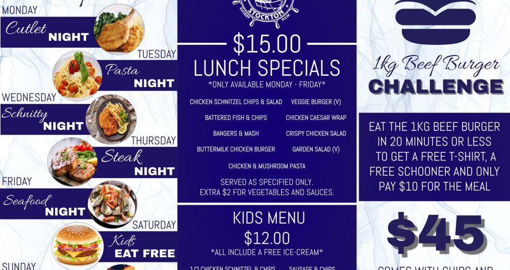 BOATROWERS HOTEL STOCKTON-EAT-DRINK